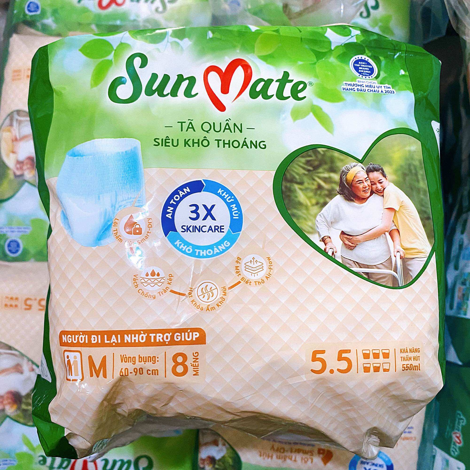 Tã quần người lớn Sunmate M8