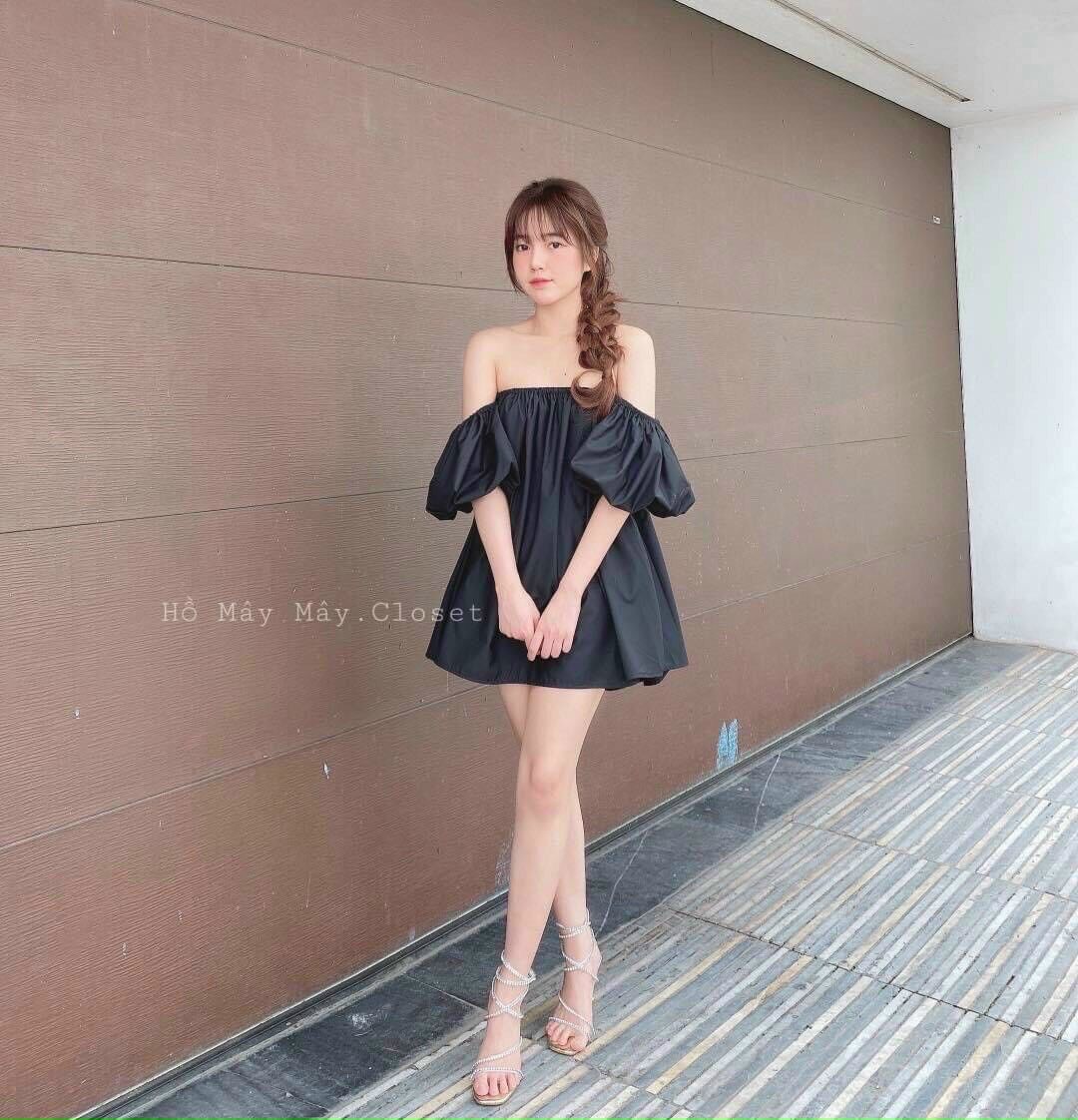 Áo tay bồng giả đầm siêu hot 19b