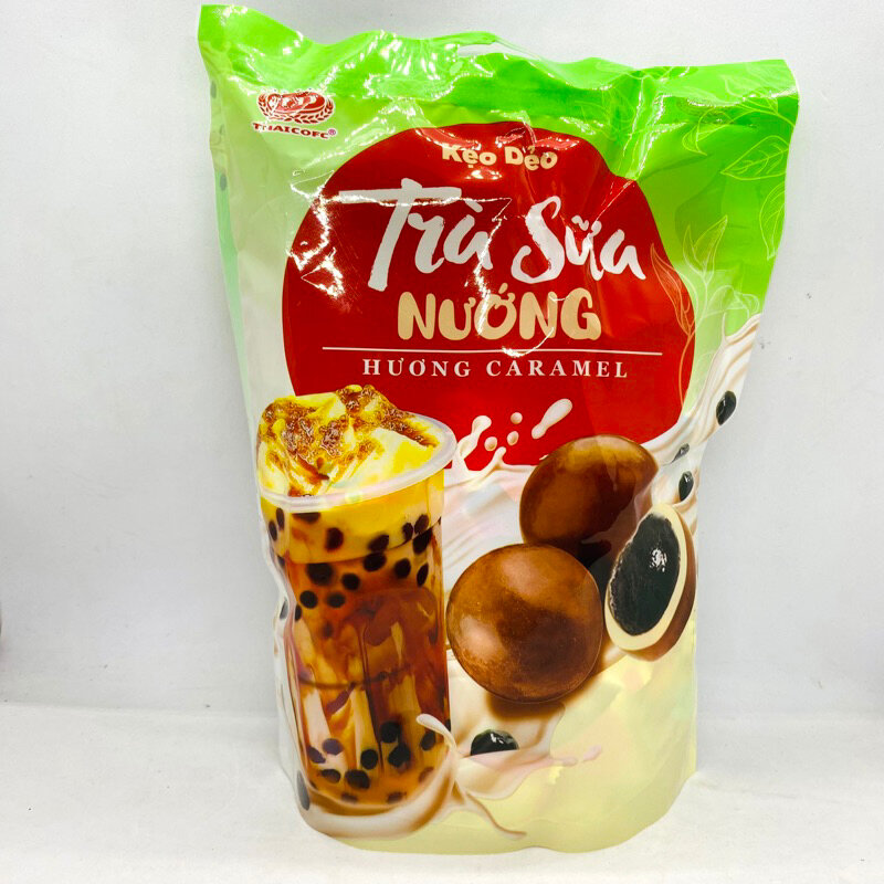 Kẹo dẻo trà sữa nướng túi 300g