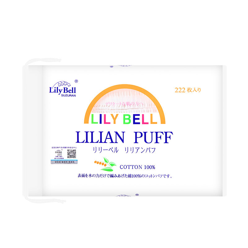 Bông Trang Điểm Lilybell Bông Tẩy Trang Hai Mặt 222 Cotton Loại Dày Bông Tẩy Trang Chuyên Dùng Đắp Ướt Miếng Mặt Nữ