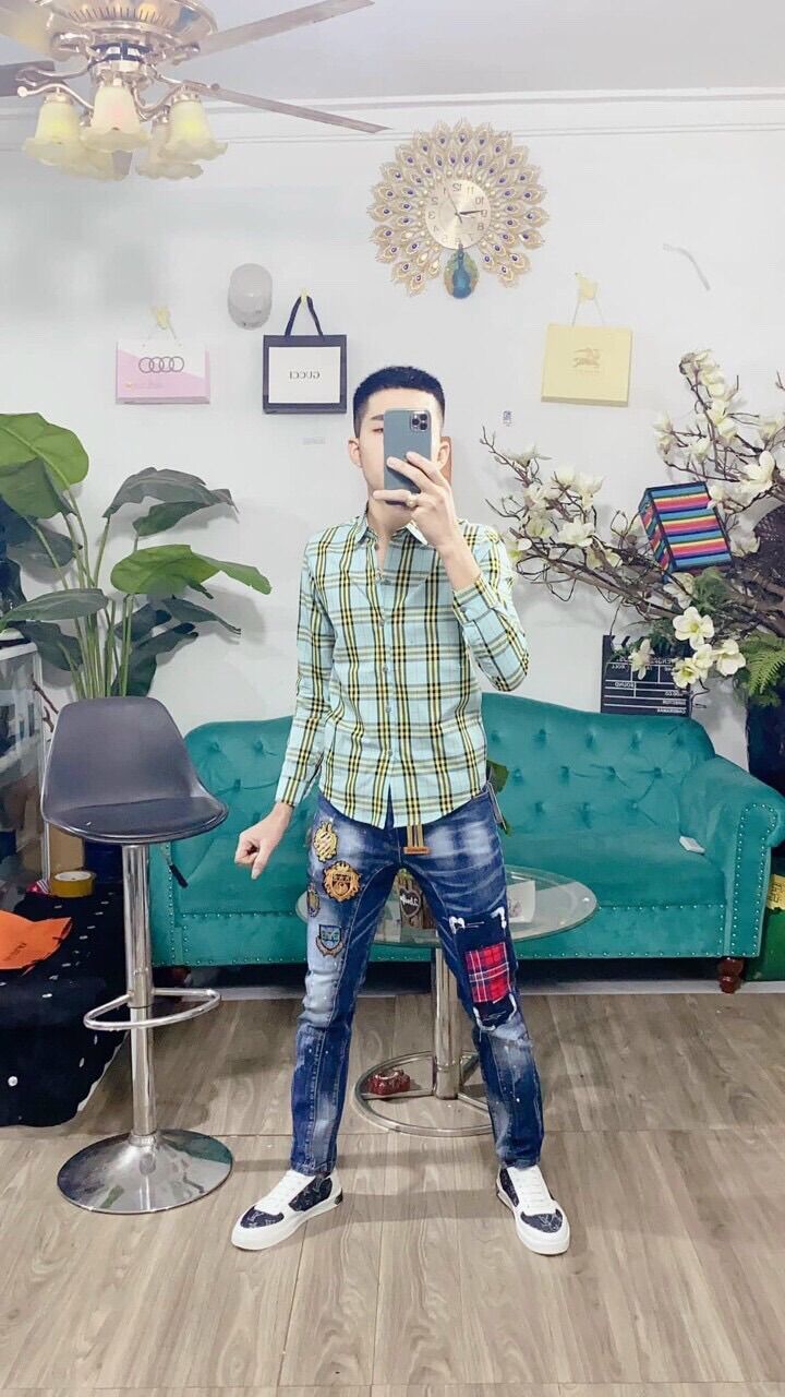 Áo Sơ Mi Kẻ BBR Hàng Super