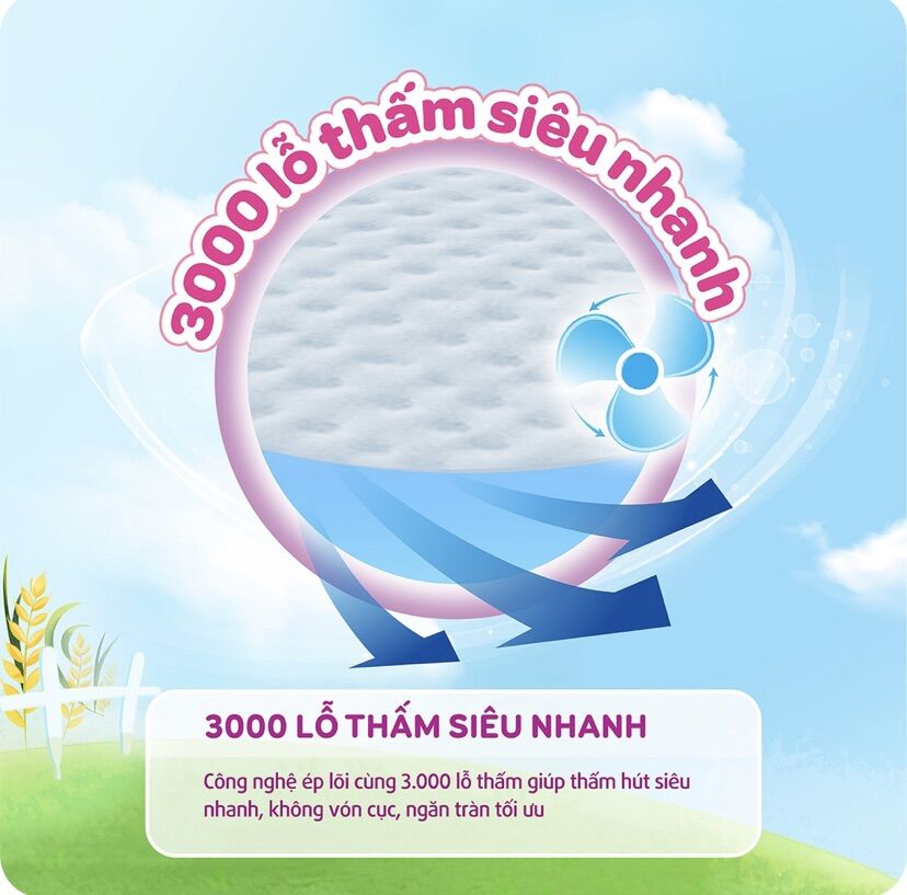 Tả quần Bobby XL84 +8 miếng gạo non mới