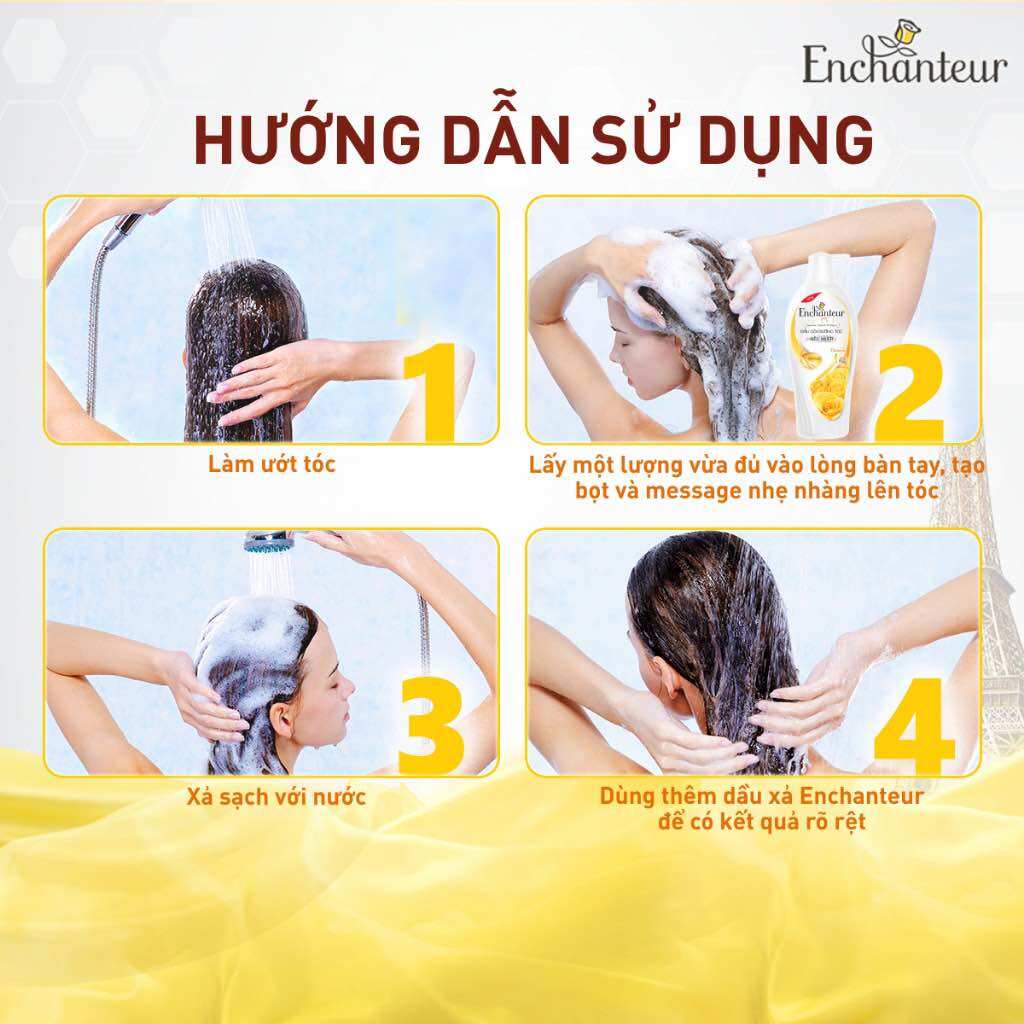 Dầu gội enchanteur 180g