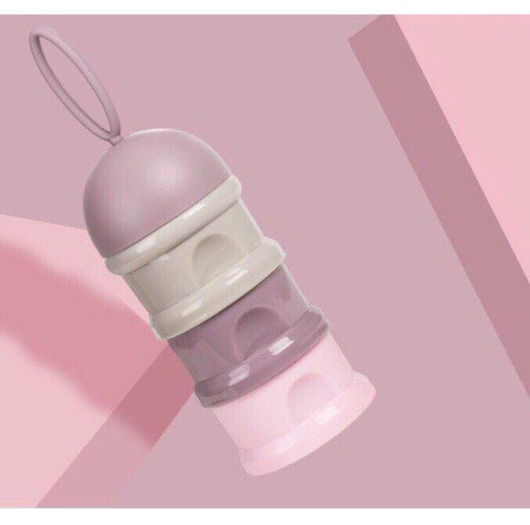 Hộp chia sữa bột 3 tầng cho bé