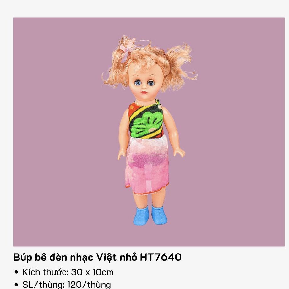 Búp bê đèn nhac