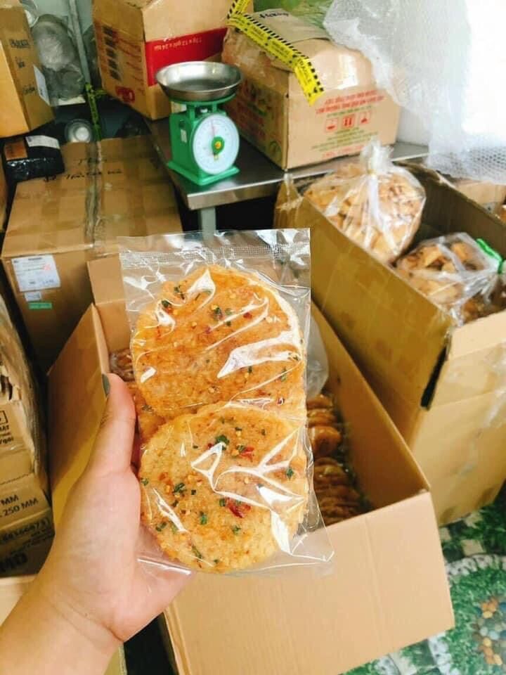 10 bịch cơm cháy mắm hành