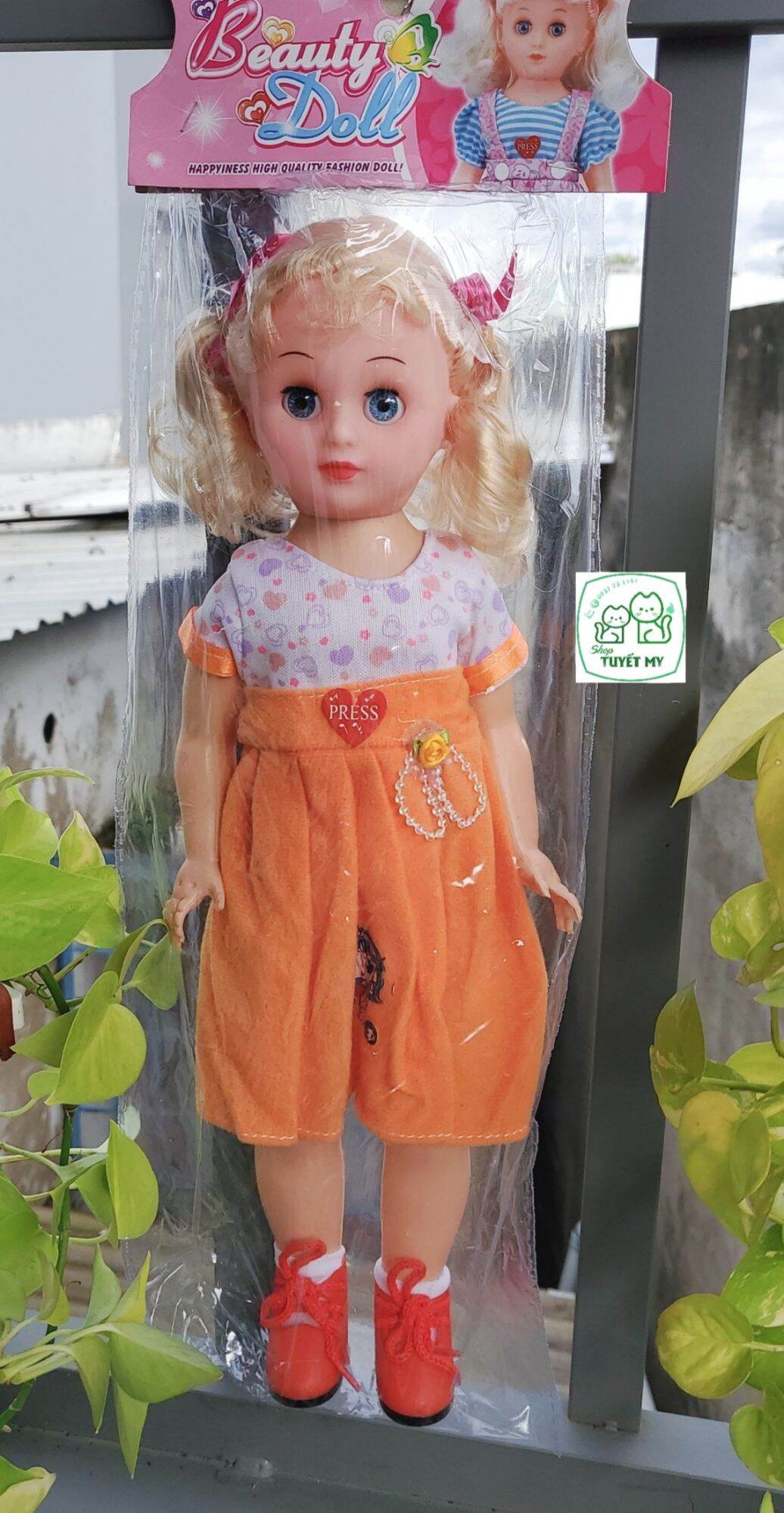 BÚP BÊ NHẠC ĐÈN SIÊU XINH  (40CM)
