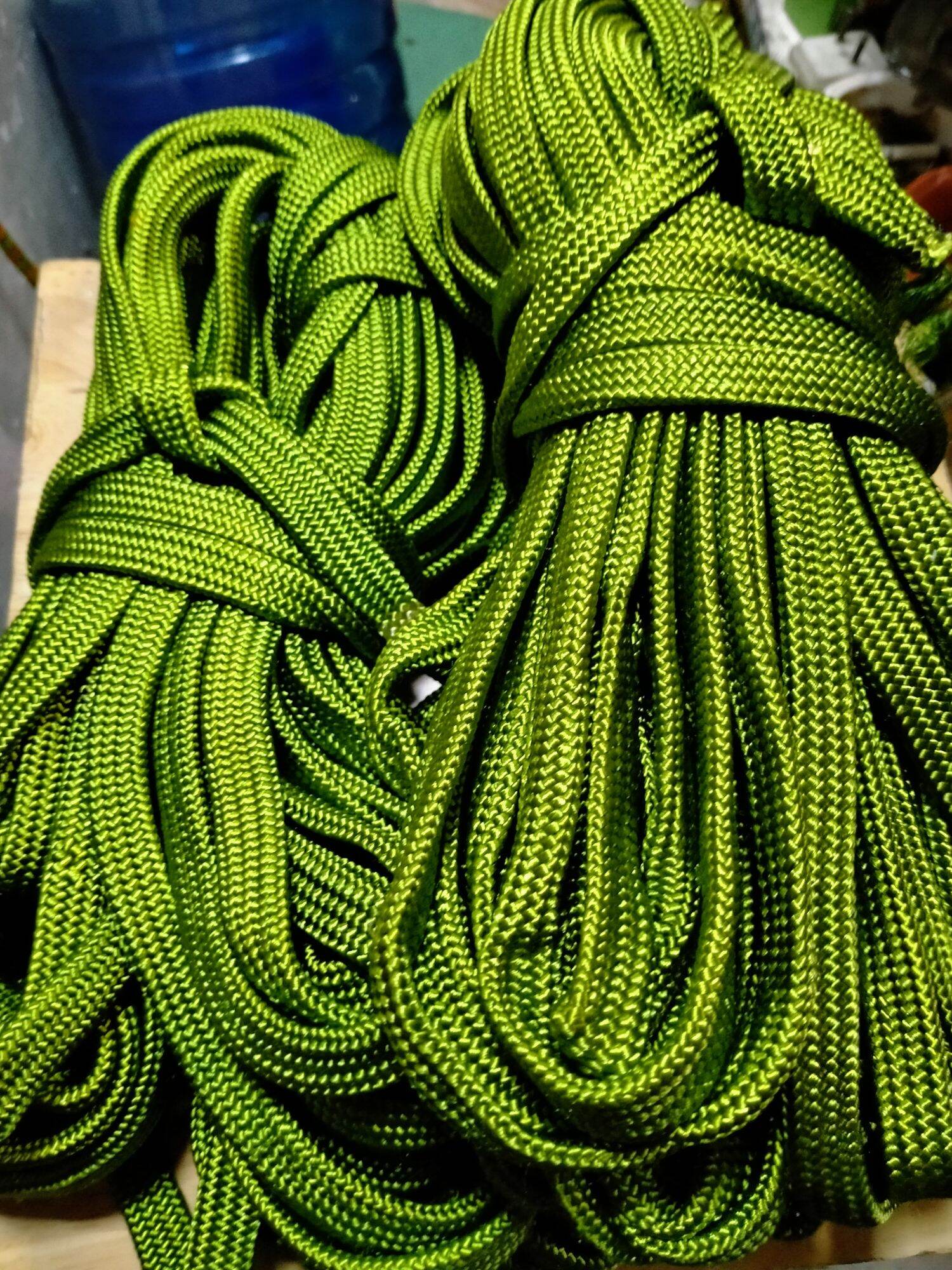 20 mét Dây Dù Dẹp Xanh 1,5cm sợi Polyester