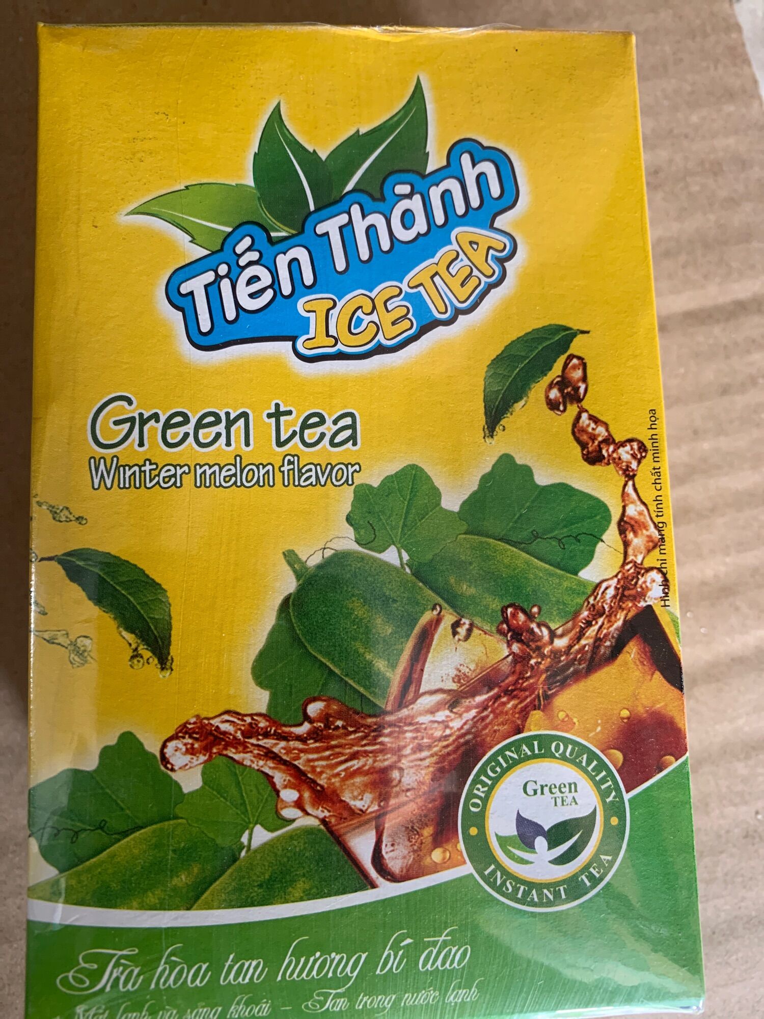 Trà bí đao tiến thành