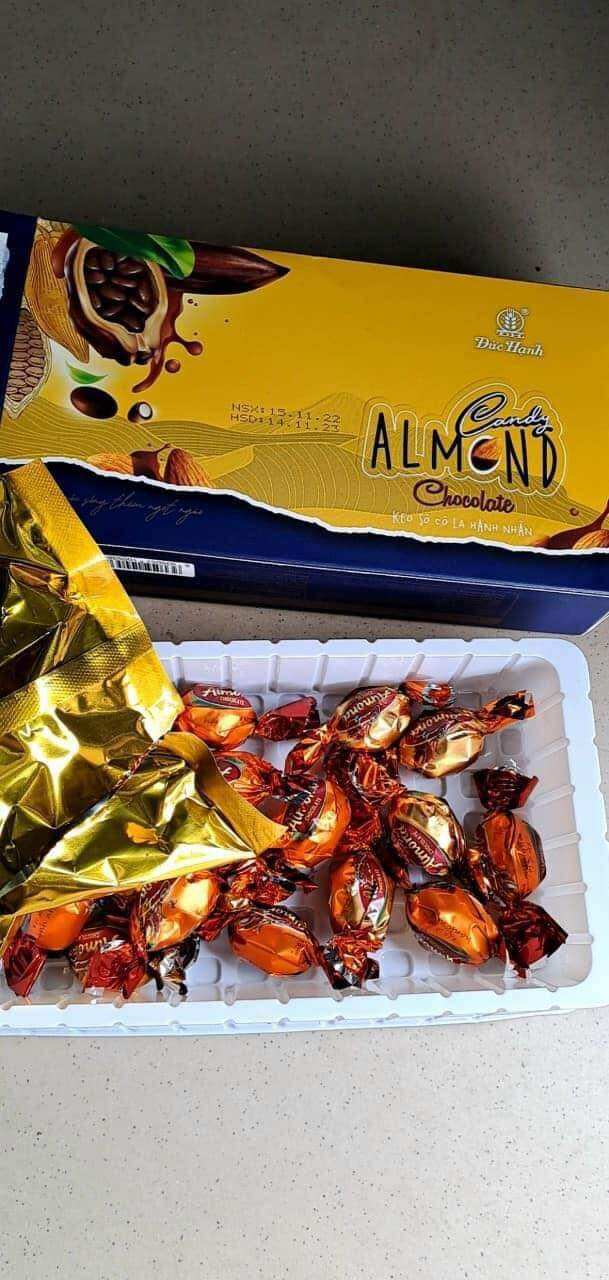 Socola Almond Hạnh Nhân | Đức Hạnh | Hộp 200gram |