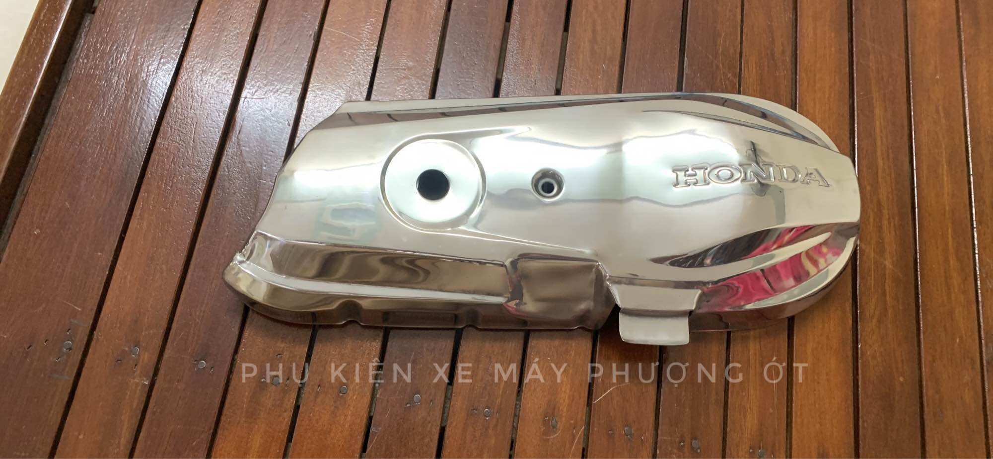Ốp côn inox xe VISION đời cũ - Phụ kiện xe máy VISION đời đầu