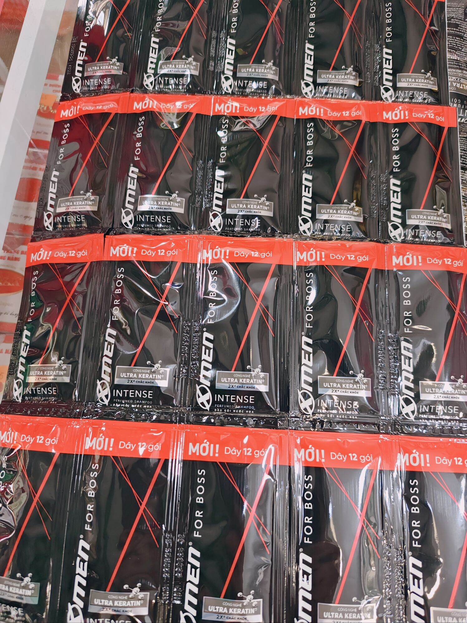 Combo 5 Dây Dầu Gội Hương Nước Hoa Xmen For Boss