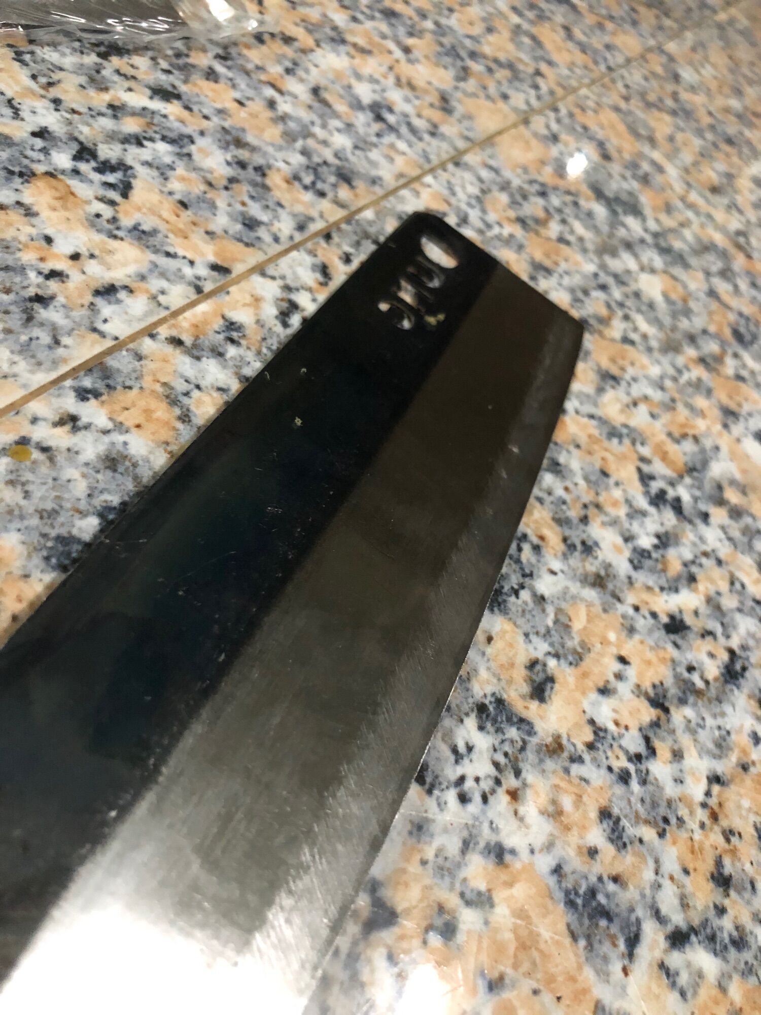 Dao mỏng sắt gọt rao củ quả