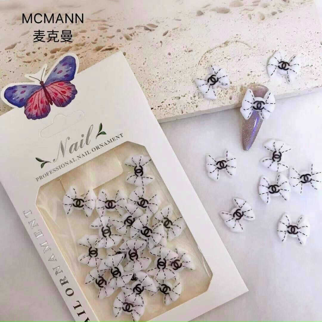 Charm nơ nail mẫu mới