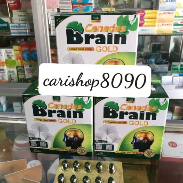 Viên uống canadas brain gold