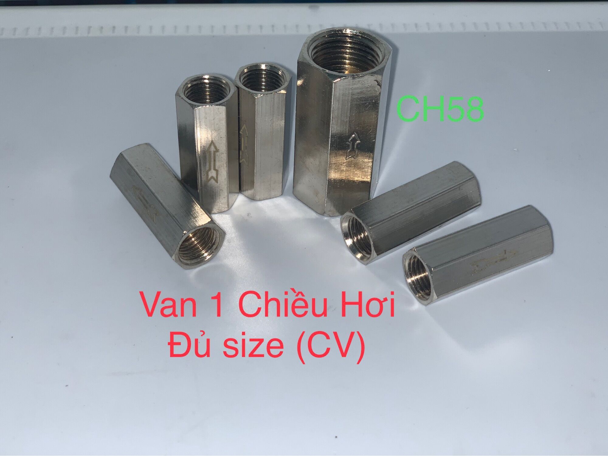 Van 1 chiều hơi ren trong