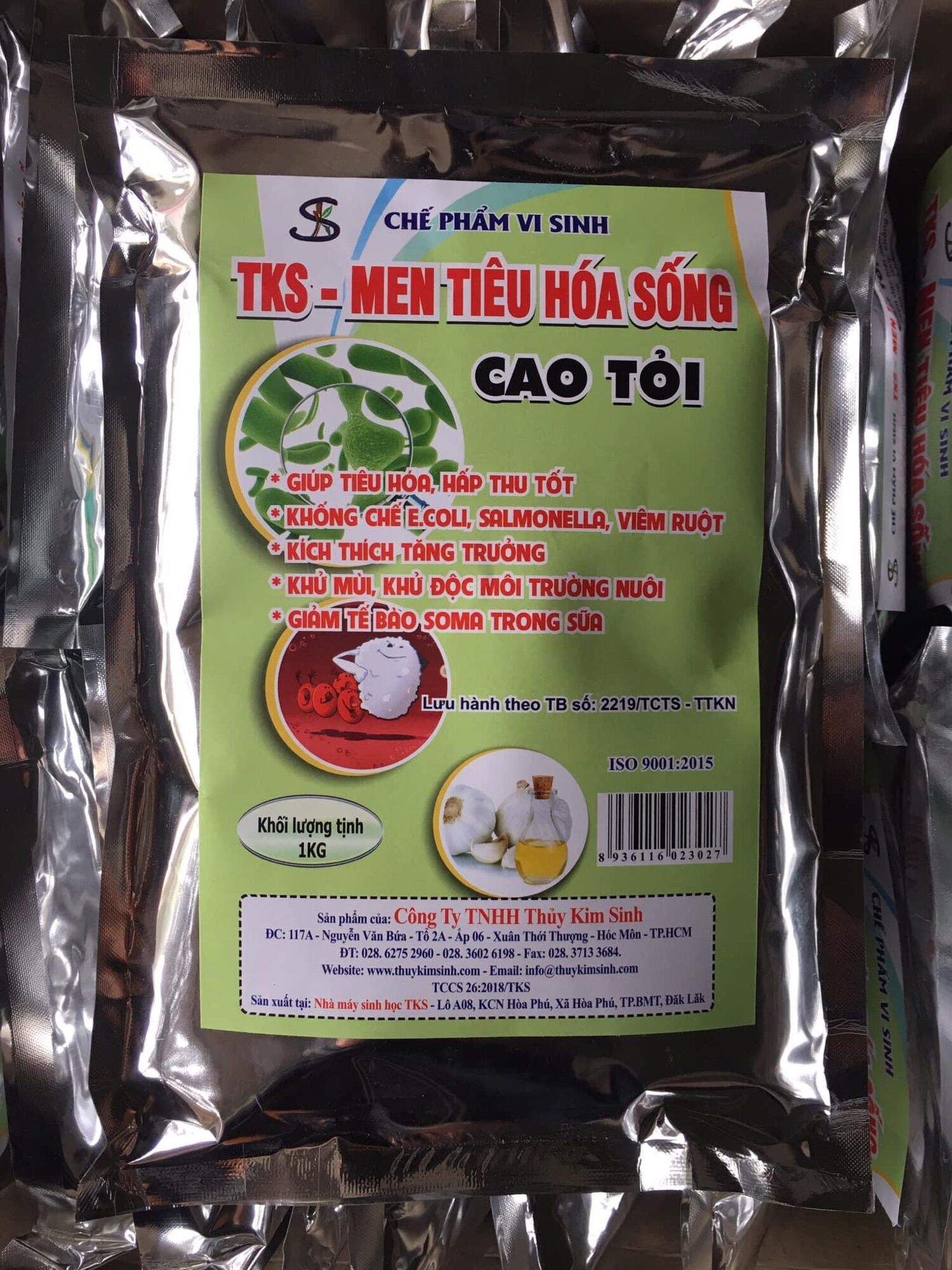 Tks- men sống cao tỏi gói 100gr