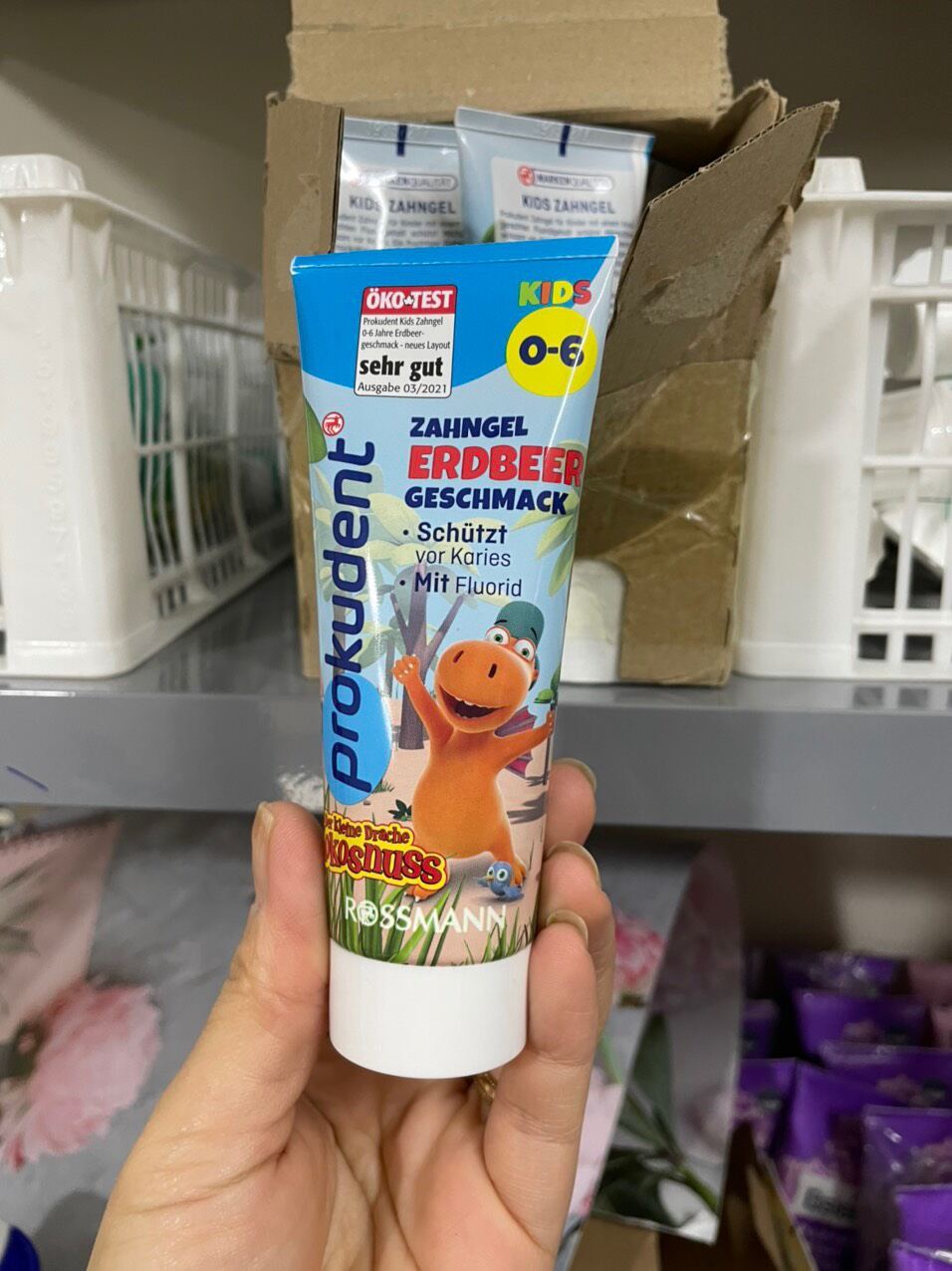 Kem đánh răng trẻ em PROKUDENT Đức
