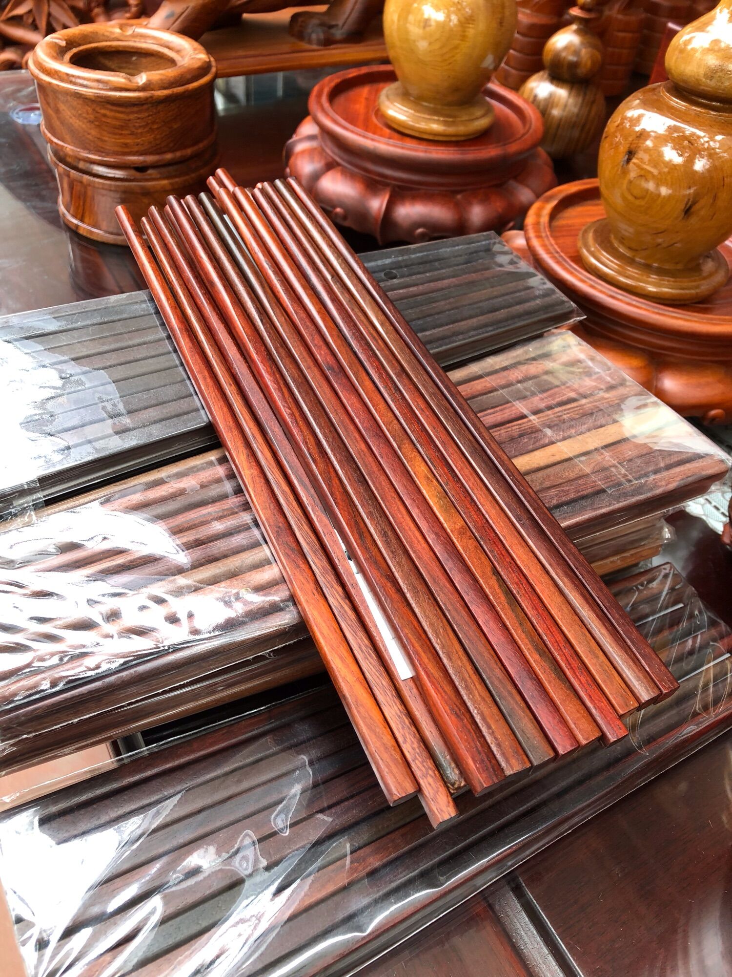 Đũa gỗ trắc trơn loại 1
