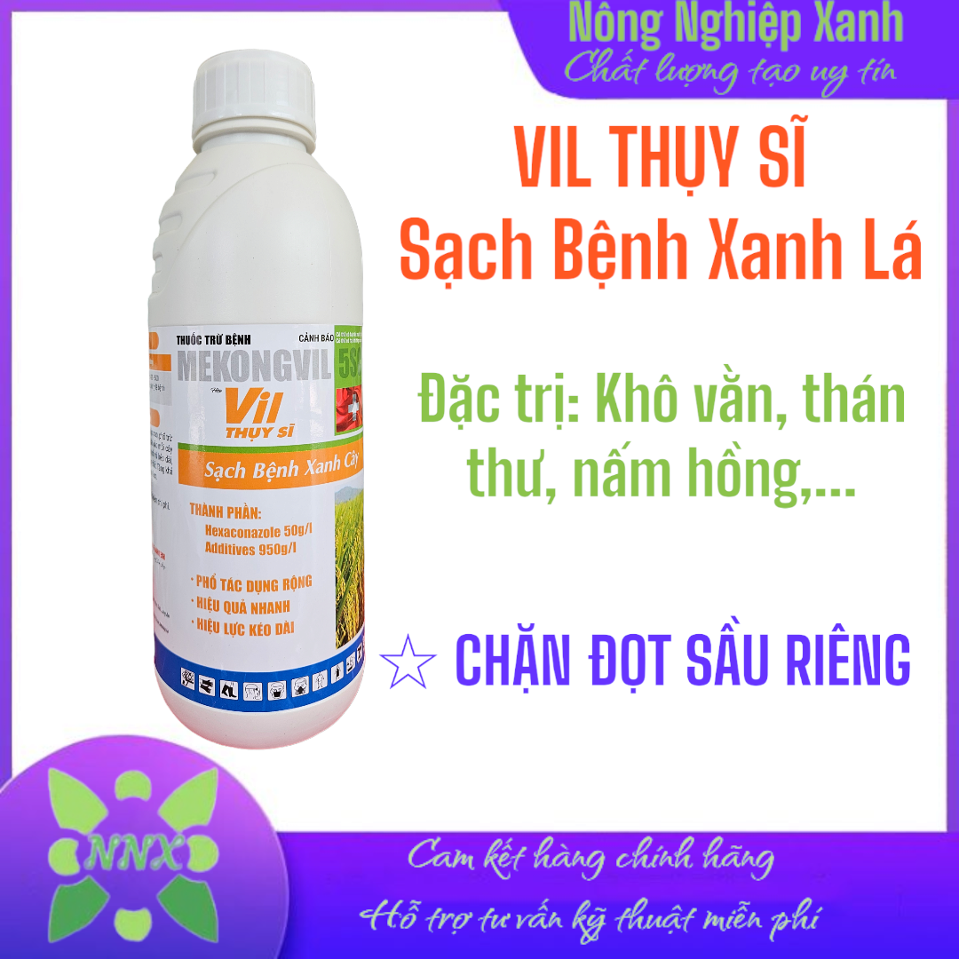 Thuốc Trừ Bệnh VIL THỤY SĨ 50SC ( ANVIL 50SC) 1 Lít - Khô vằn Rĩ sắt Phấn trắng thán thư sương mai..