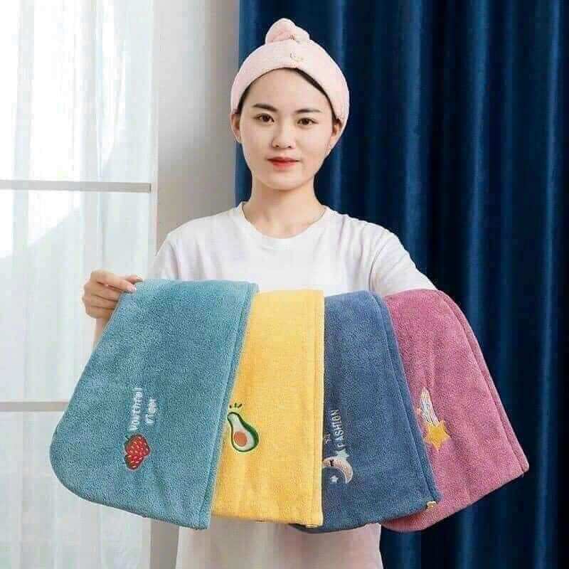 Khăn ủ tóc - khăn quấn tóc gội đầu cao cấp