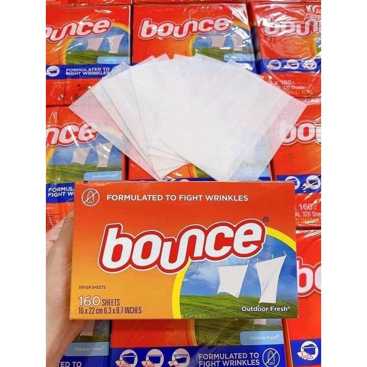 10 tờ giấy thơm quần áo bounce mỹ