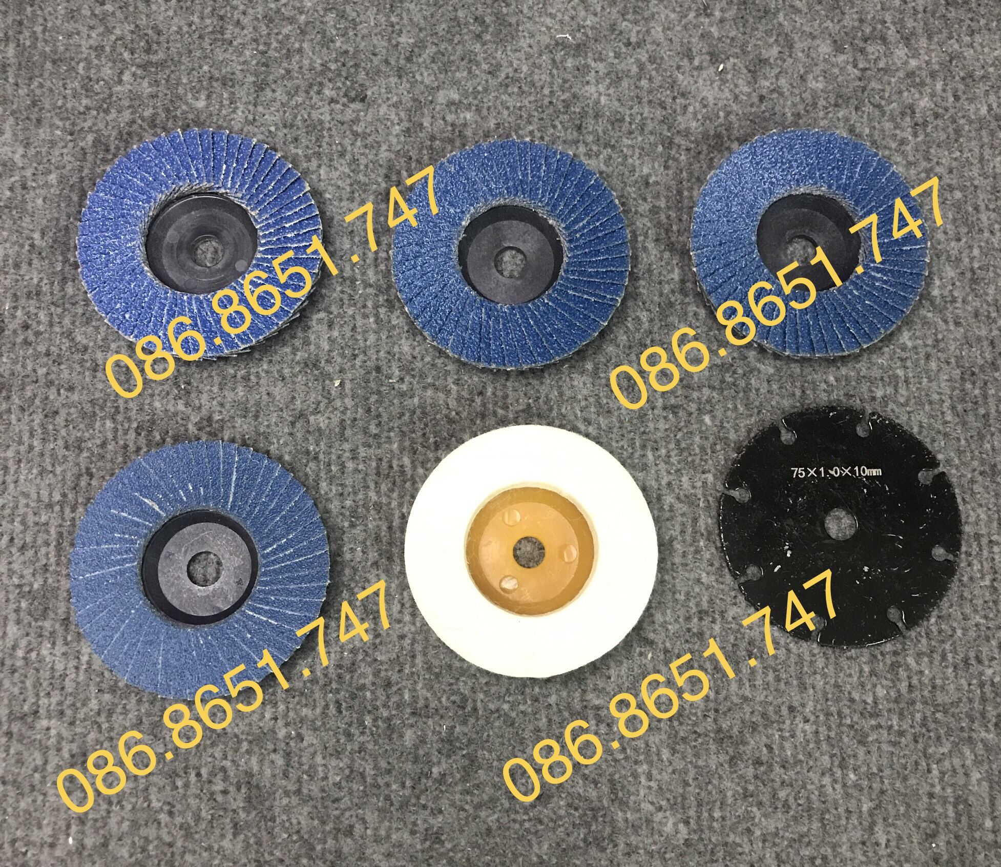Đĩa cắt, mài nhám, đánh bóng 75mm
