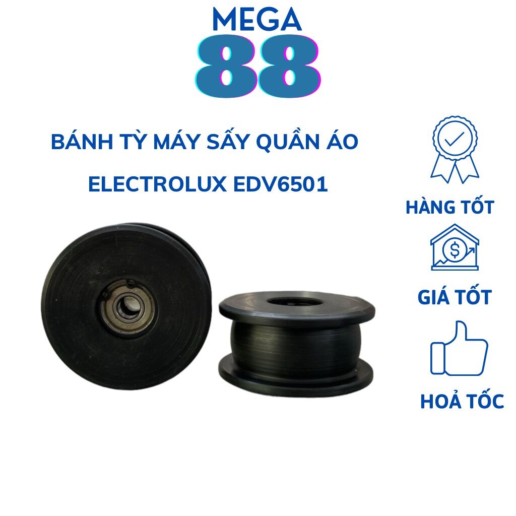 Bánh tỳ máy sấy Electrolux EDV6501 - bánh tì máy sấy quần áo electrolux edv6501