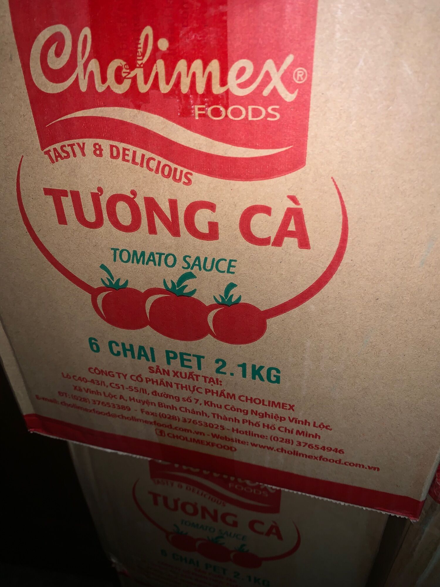 Tương cà Cholimex 2,1kg