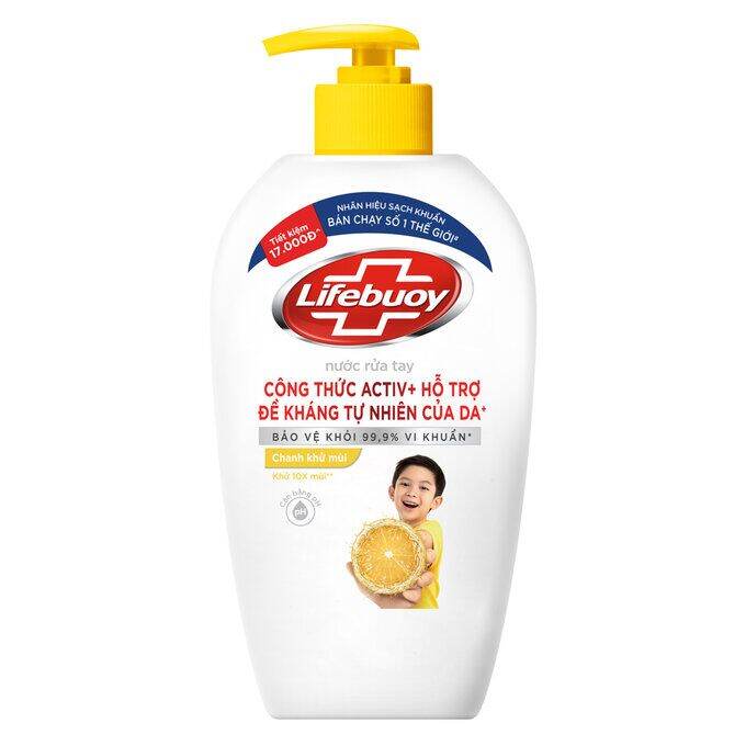 [HCM]Nước rửa tay Lifebuoy chai 500g