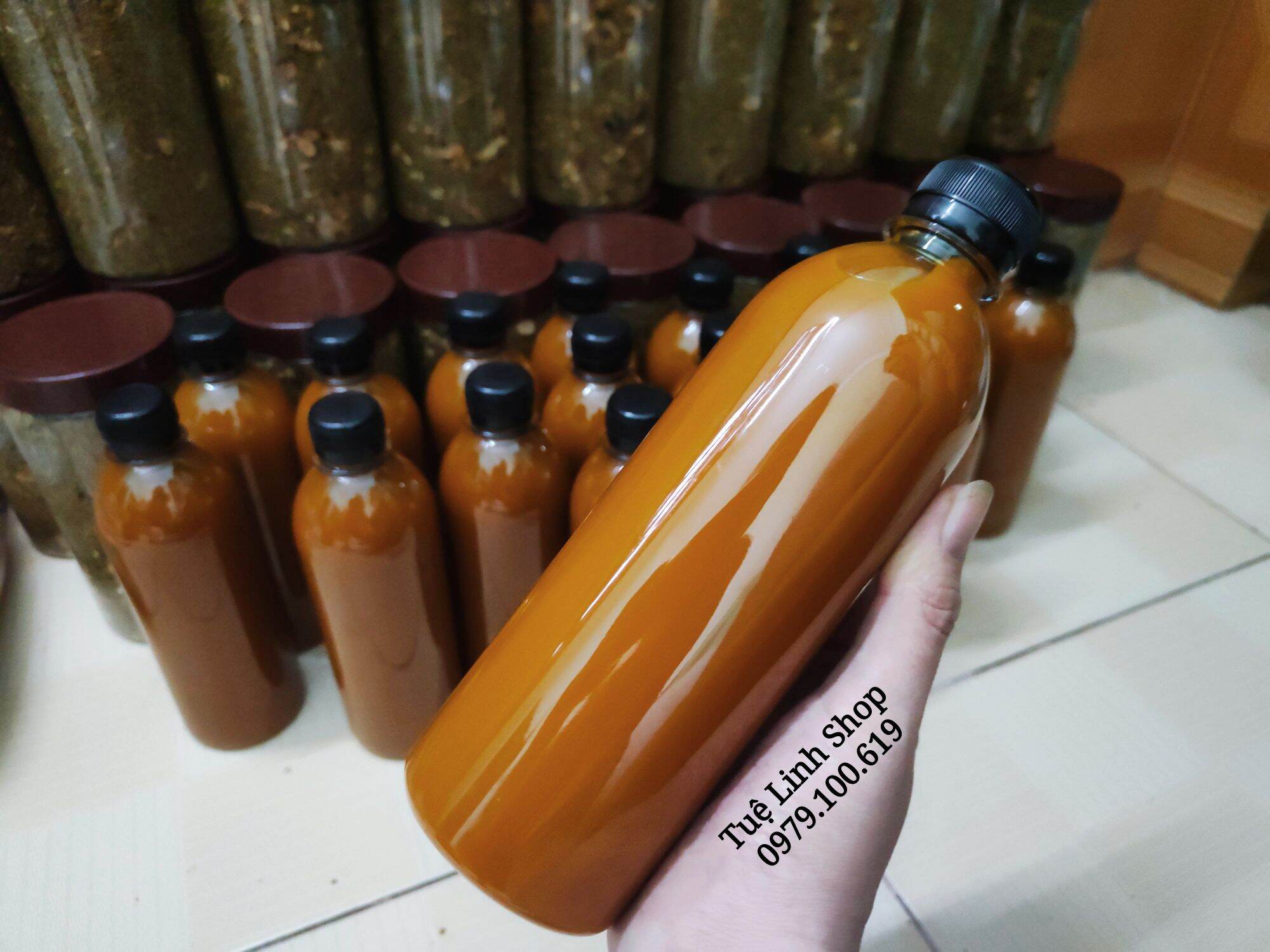 Cốt gừng nghệ hạt gấc chai 500ml
