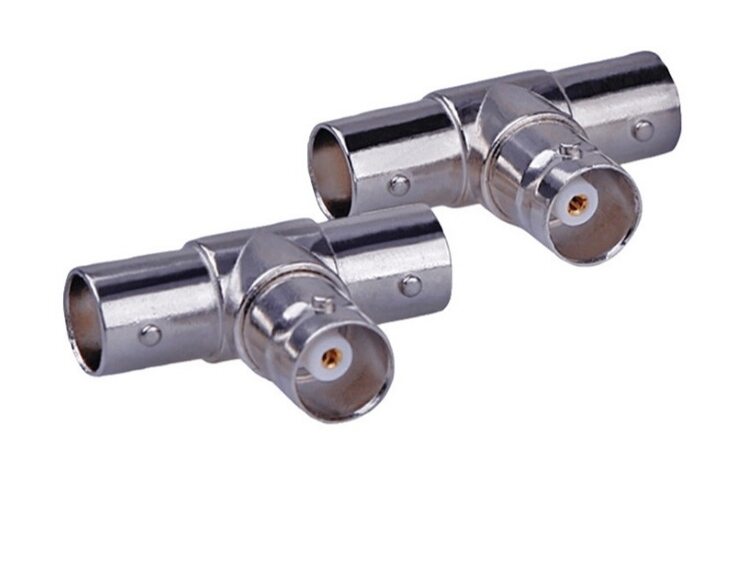 Jack nối BNC chia 3 , đầu nối jack bnc/sdi phân nhánh