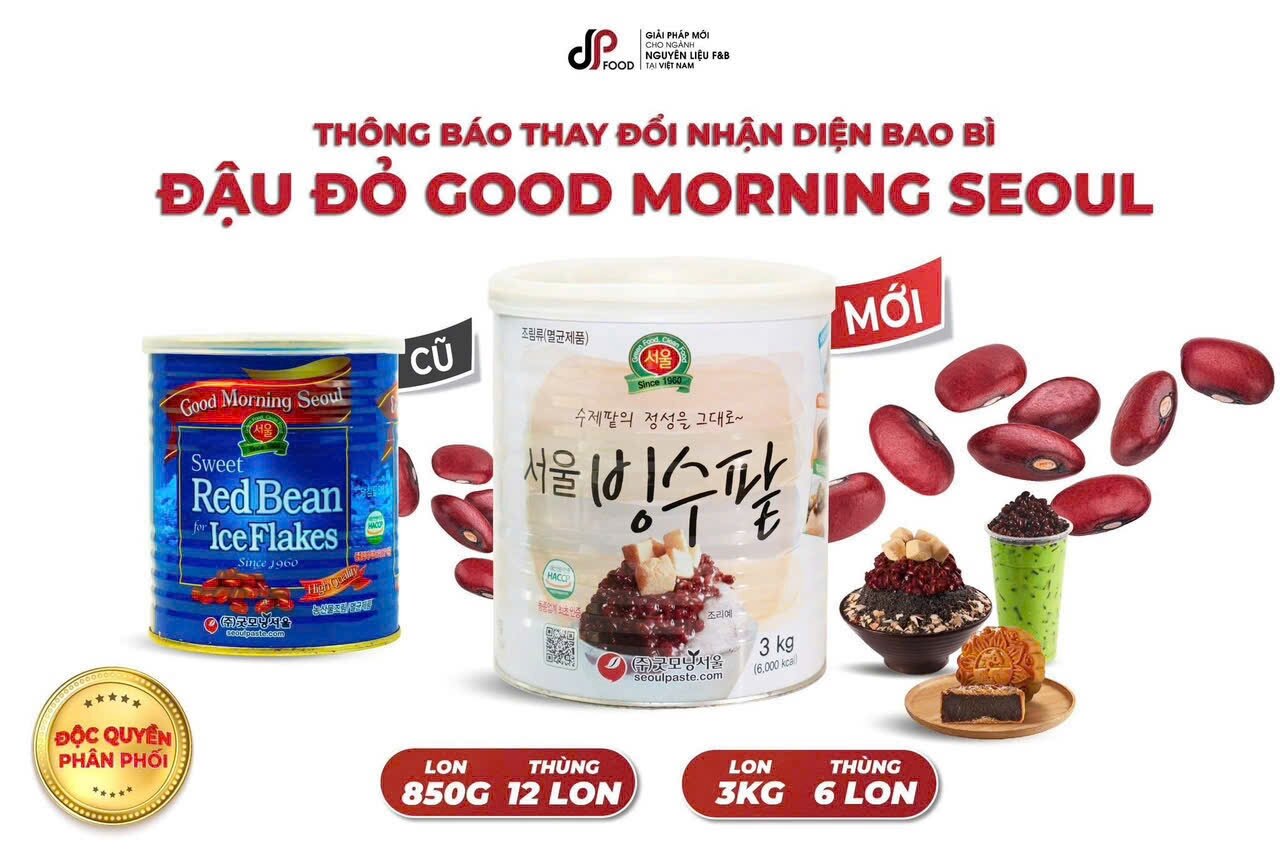Đậu đỏ Hàn Quốc 850g