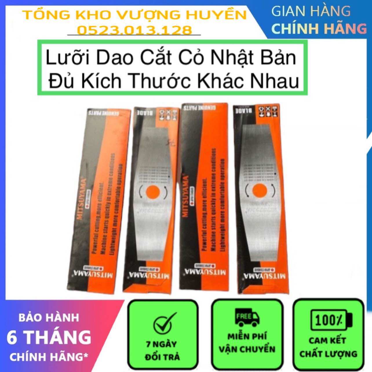 Lưỡi dao cắt cỏ thép nhật bản mitsuyama loại 40cm-35cm- 30cm. lưỡi dao phát cỏ