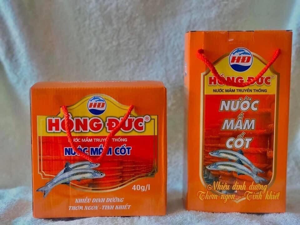 Nước mắm cốt hồng đức 40 độ đạm 500ml