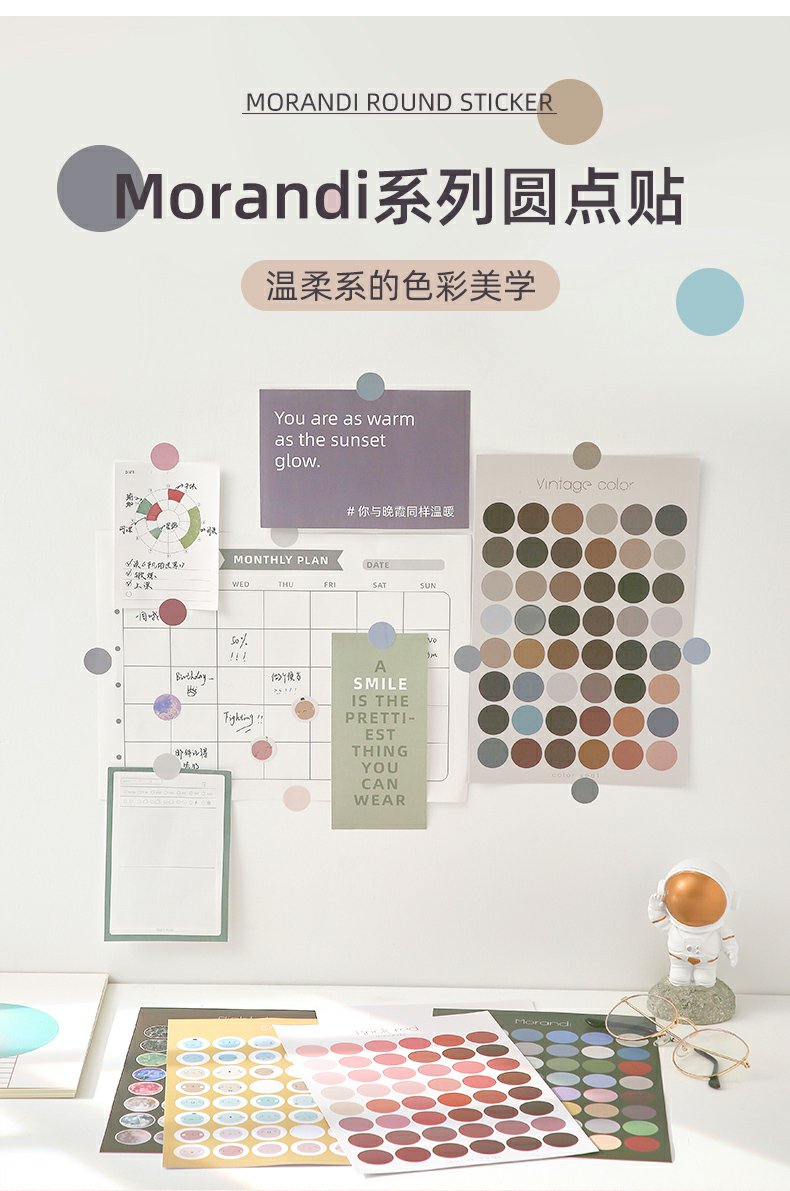 Tấm 48 miếng sticker Dot (DS4)