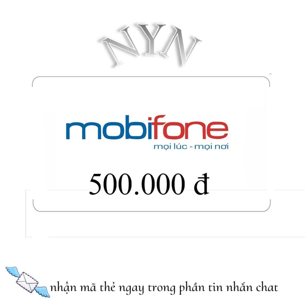  Thẻ nạp mobifone 500k 