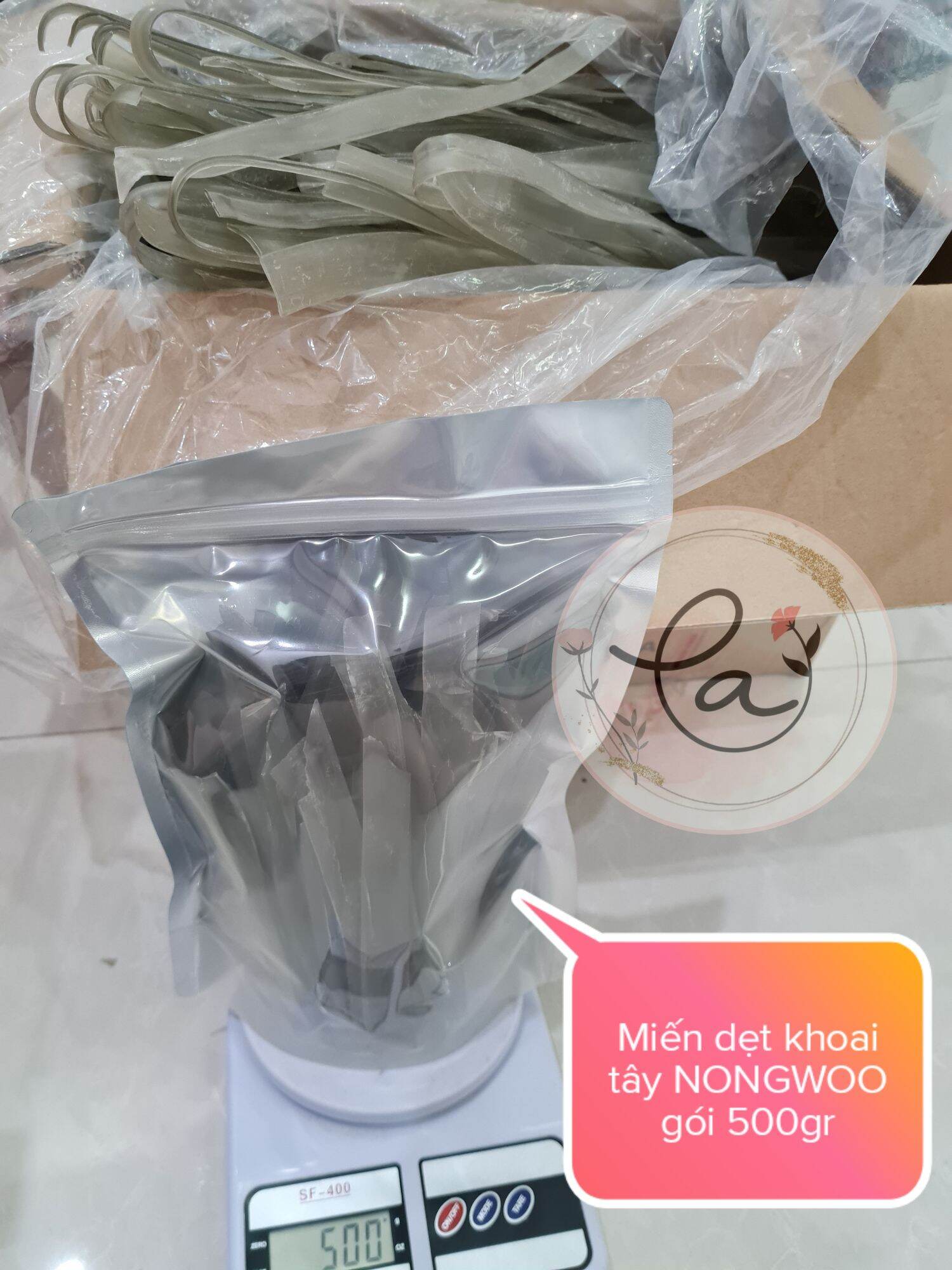 Miến dẹt khoai tây nongwoo gói 500gr