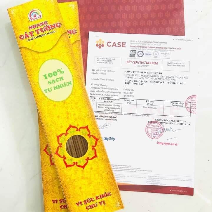 Nhang quế sạch Cát Tường