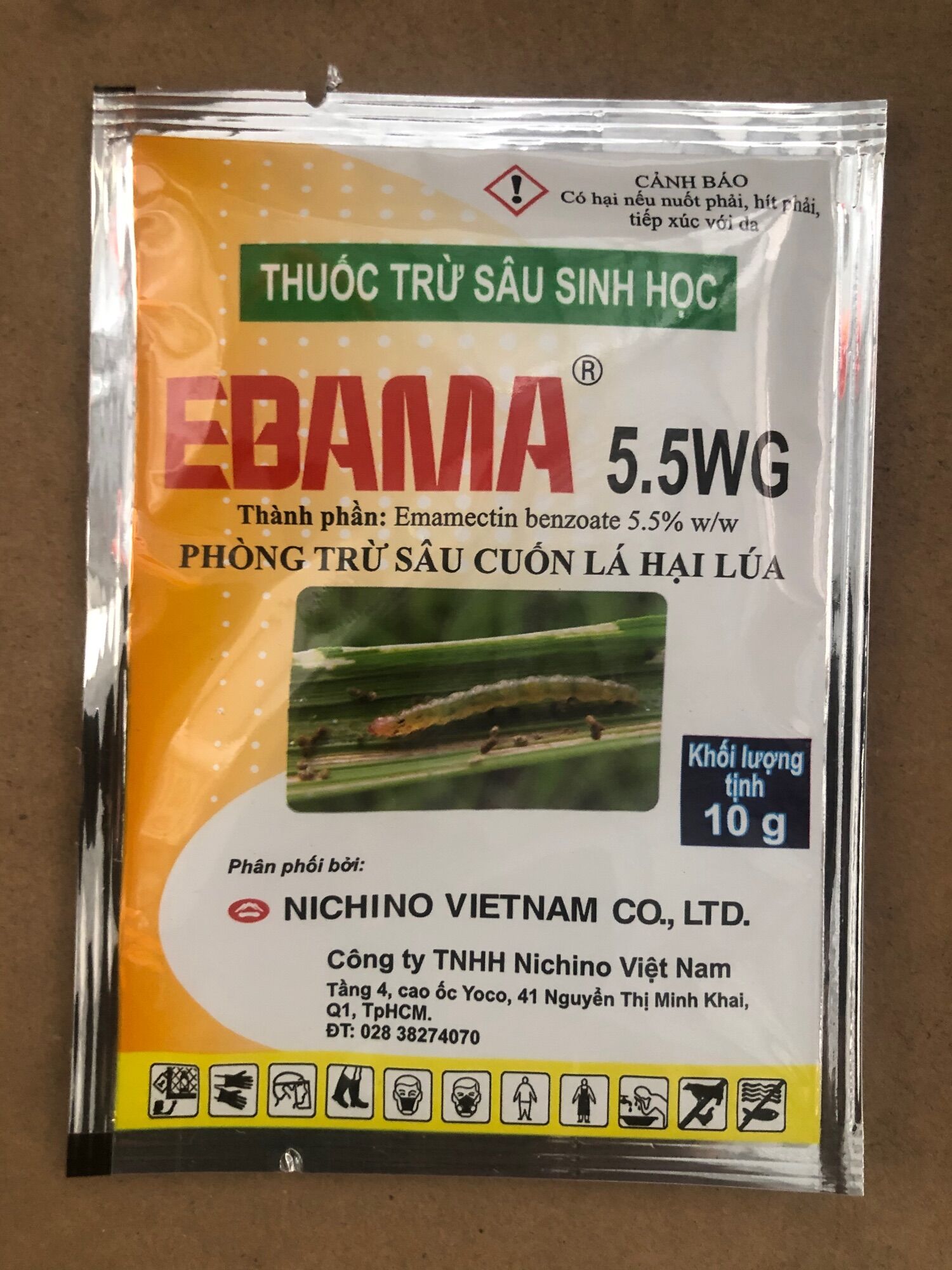 Thuốc trừ sâu sinh học Ebama 5.5WG