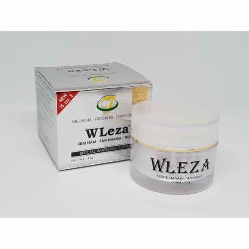 Kem wleza bạc nám tàn nhang thâm leza 40g