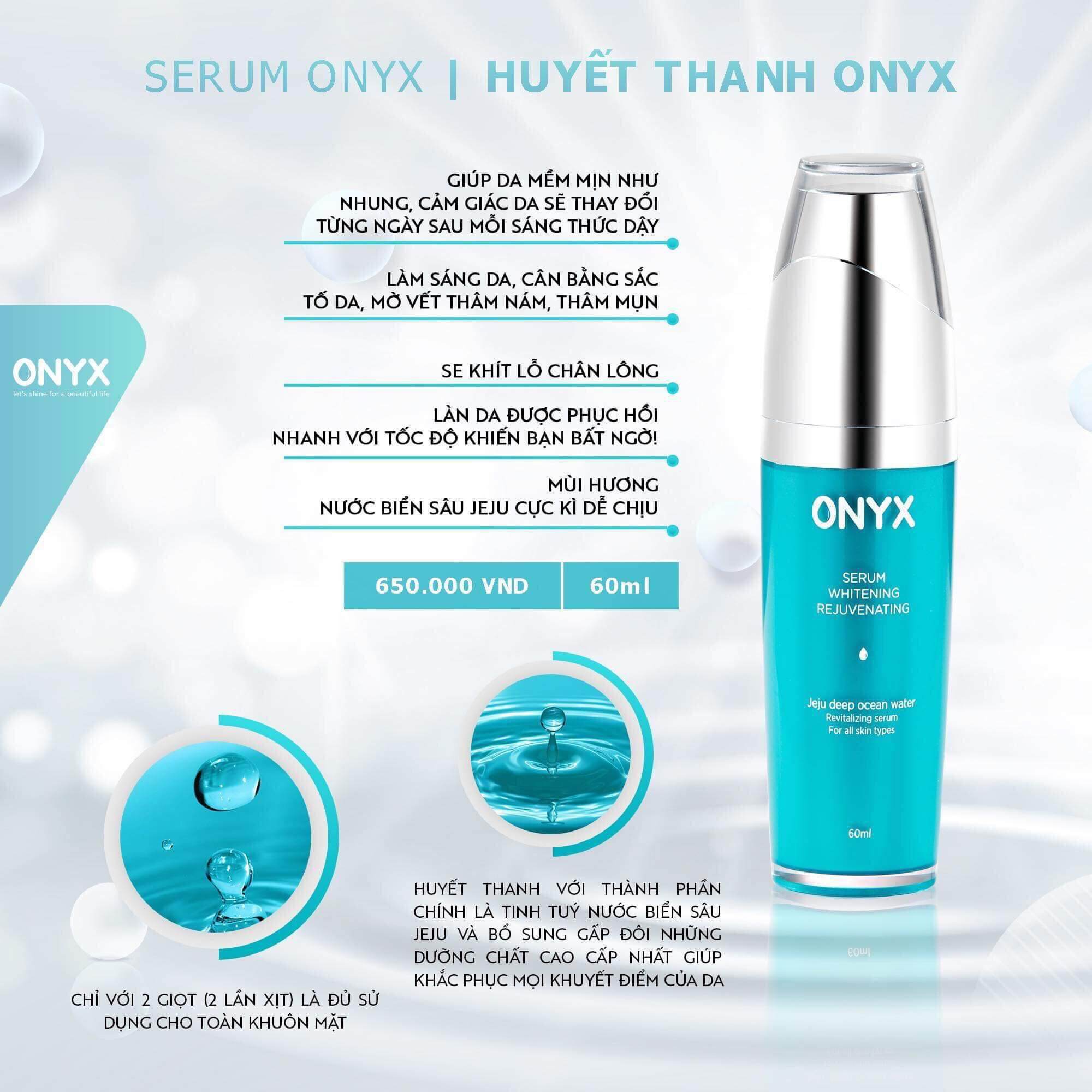 [HCM]Bộ đôi Serum & kem dưỡng #Onyx