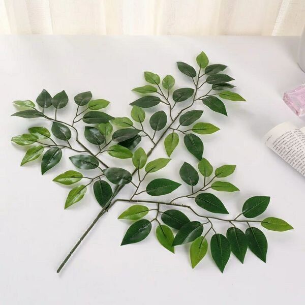 Lá xi làm cây giả trang trí
