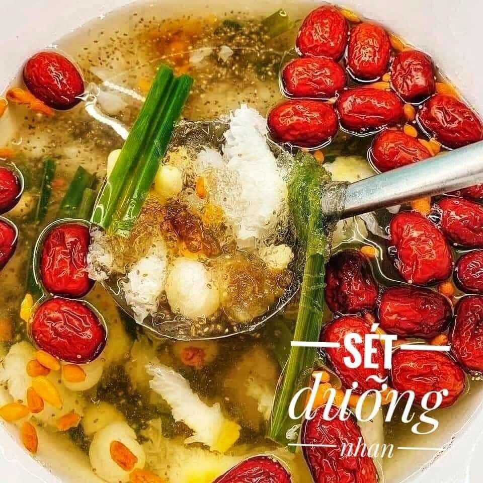 Set chè dưỡng nhan 12 vị 400gr