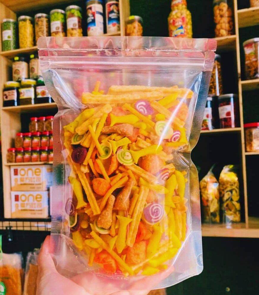 1kg Bánh Snack bim bim Oishi (mix thập cẩm đủ vị)