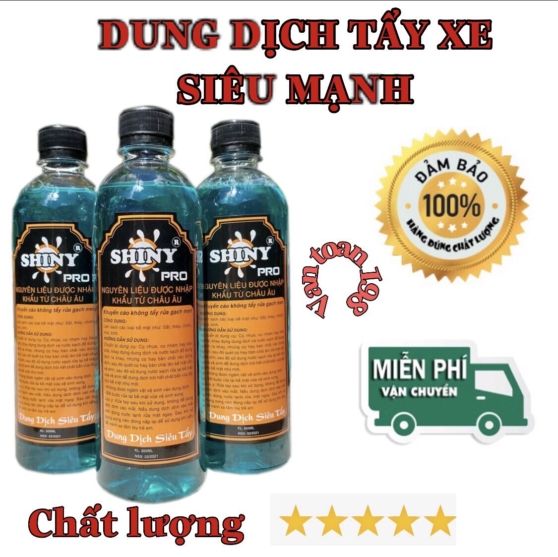Dung dịch rửa xe không chạm