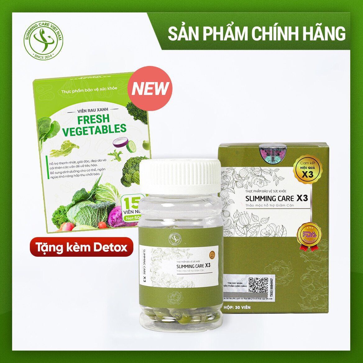 ❤️ thảo mộc giảm cân slimming care x3 ❤️