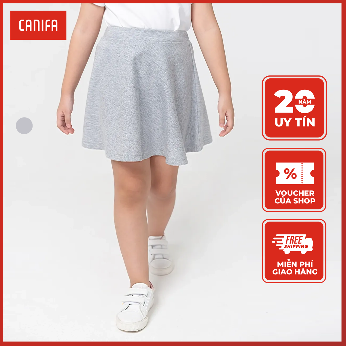 Chân váy bé gái 1ks20s001 canifa