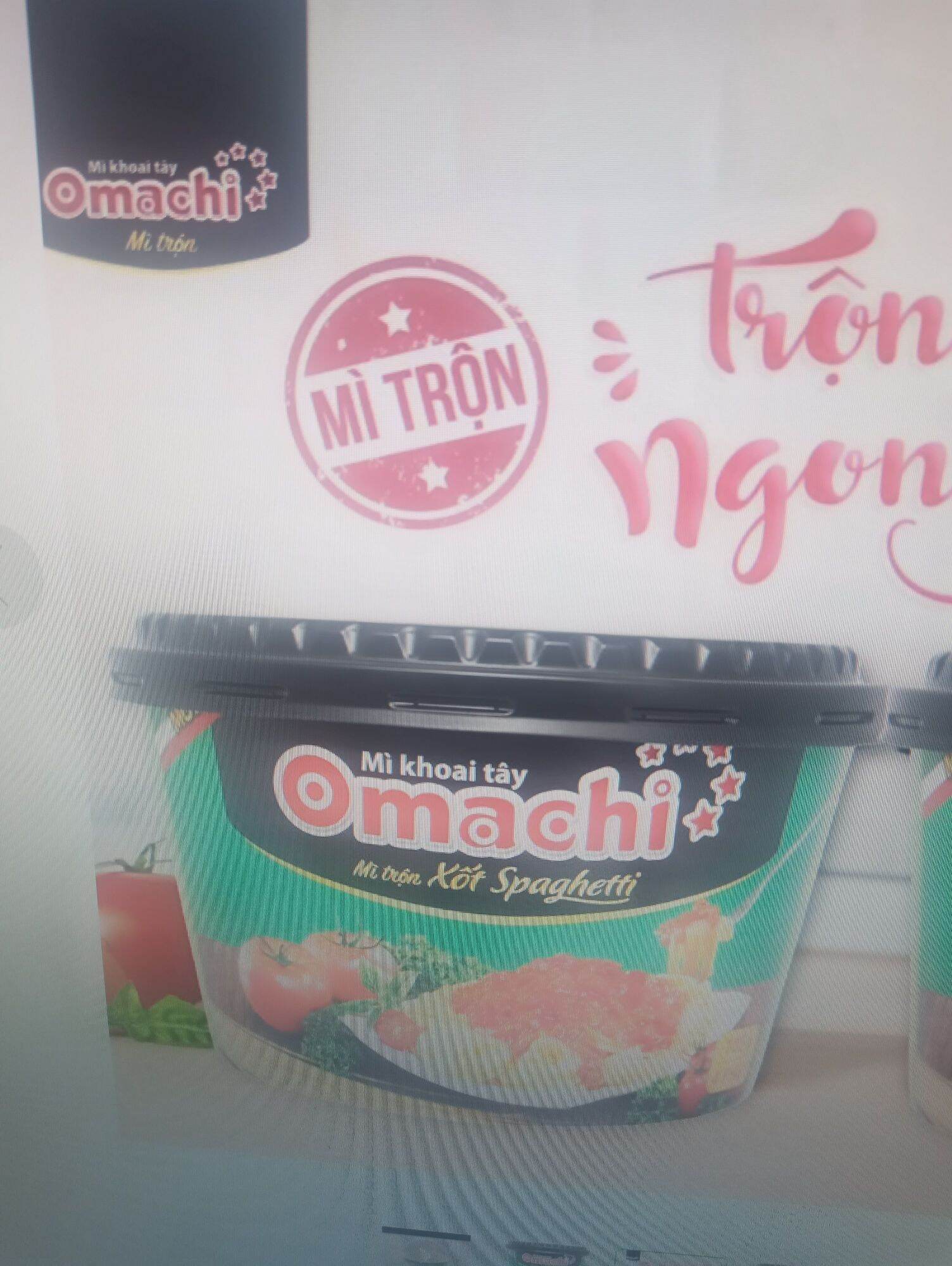 Tô Mì trộn Omachi xốt Spaghetti 105g