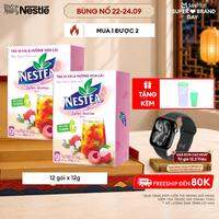 [ƯU ĐÃI THÁNG 9] Combo 2 Hộp Trà NESTEA vị Vải & Hương Hoa Lài (1 gói x 1g)